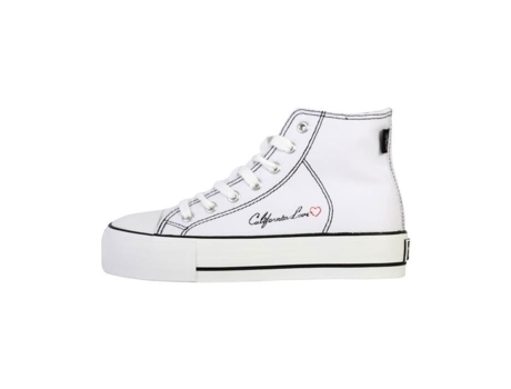 Zapatillas de Mujer LE TEMPS DES CERISES Raso Blanco (38)