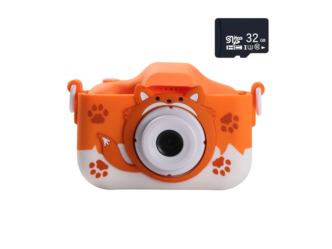 Cámara compacta para niños SZSMART X5S 4K hd 2.0 pantalla 32G - naranja