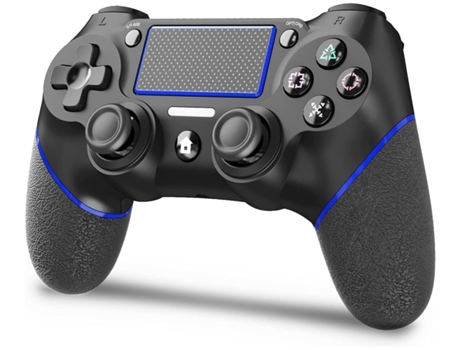YIZHOOD T Reemplazo para controlador inalámbrico Ps-4 para Ps-4/Pro/3/Slim/Pc Gamepad Panel táctil con vibración Dup YIZHOOD