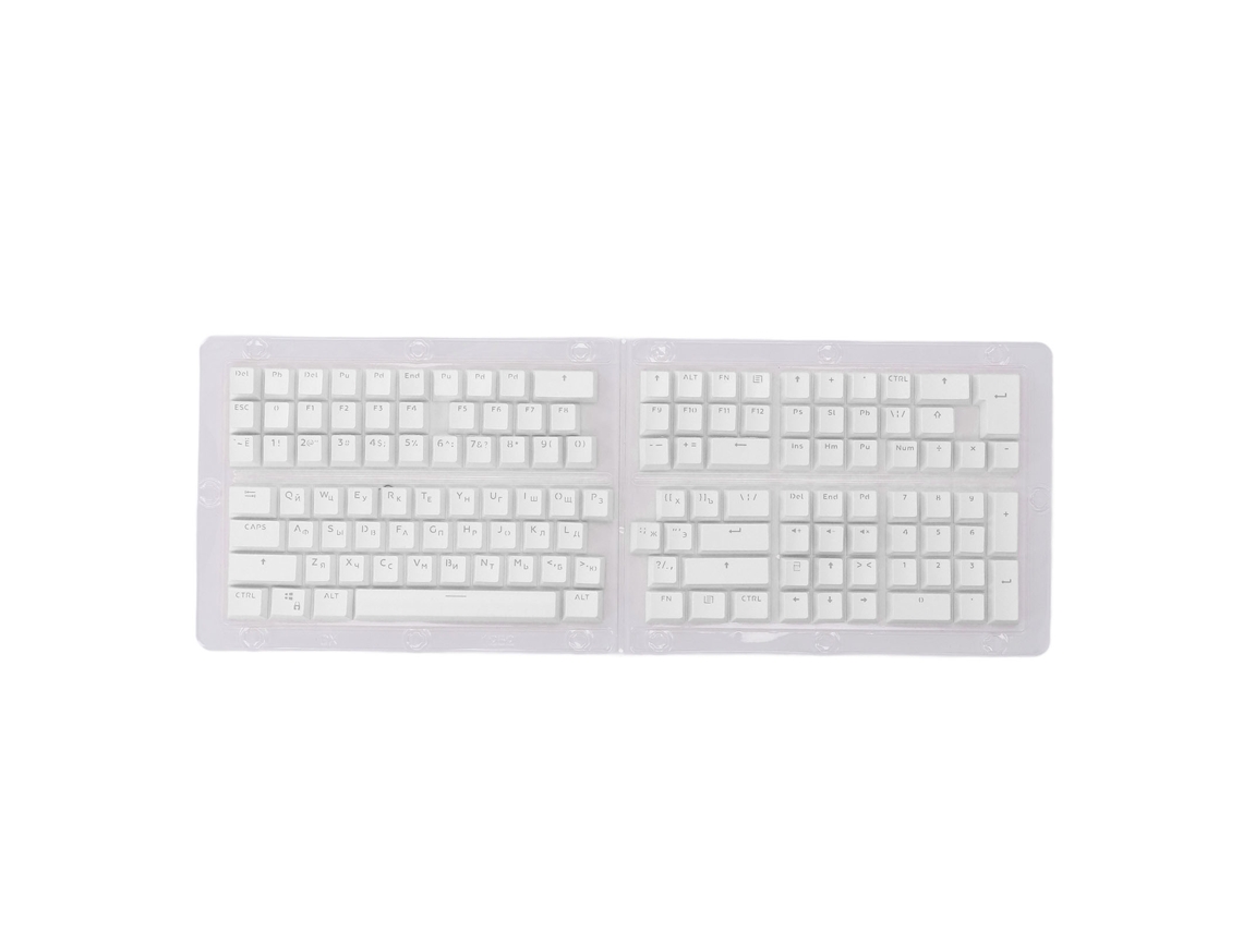 Baoj-2026novo132 Keycaps Abs Russos Para Teclado Mecânico