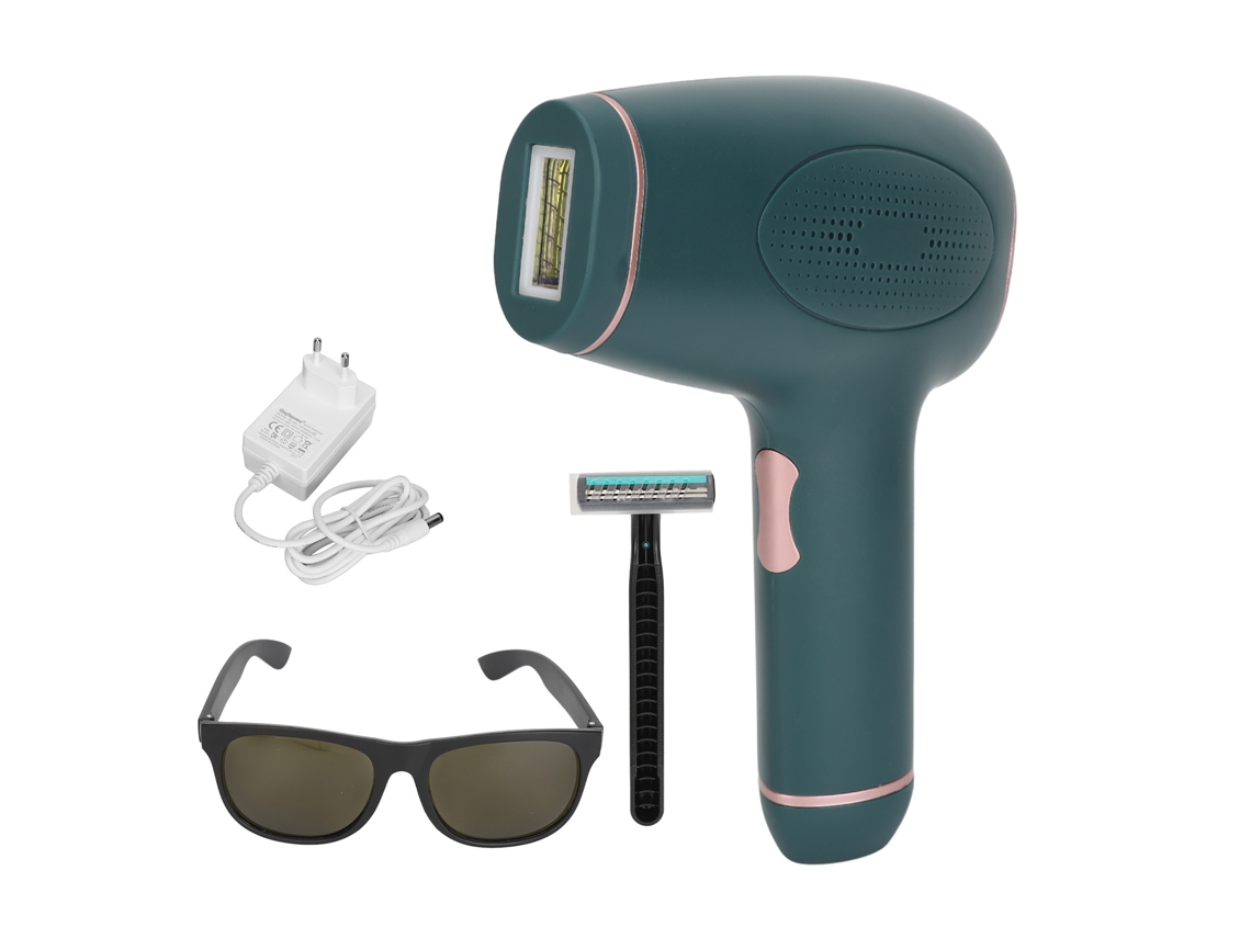 2026-dispositivo De Depilação Com Resfriamento Ajuste De Energia Para Axilas Labios Extremidades 100-240v Verde Escuro Plug Ue