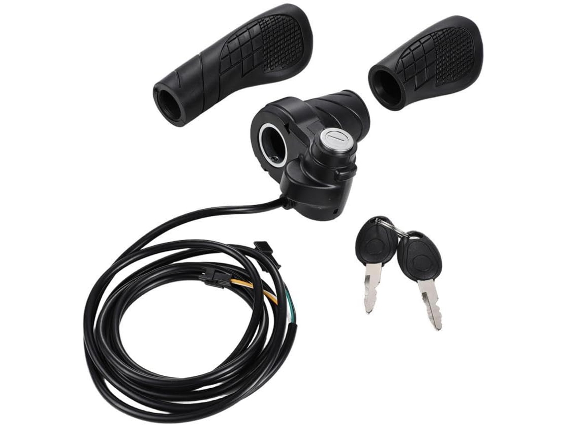 Puños De Acelerador Para Bicicleta Eléctrica Harilla, Control Aceleración Suave Con Puño Rotación Completa