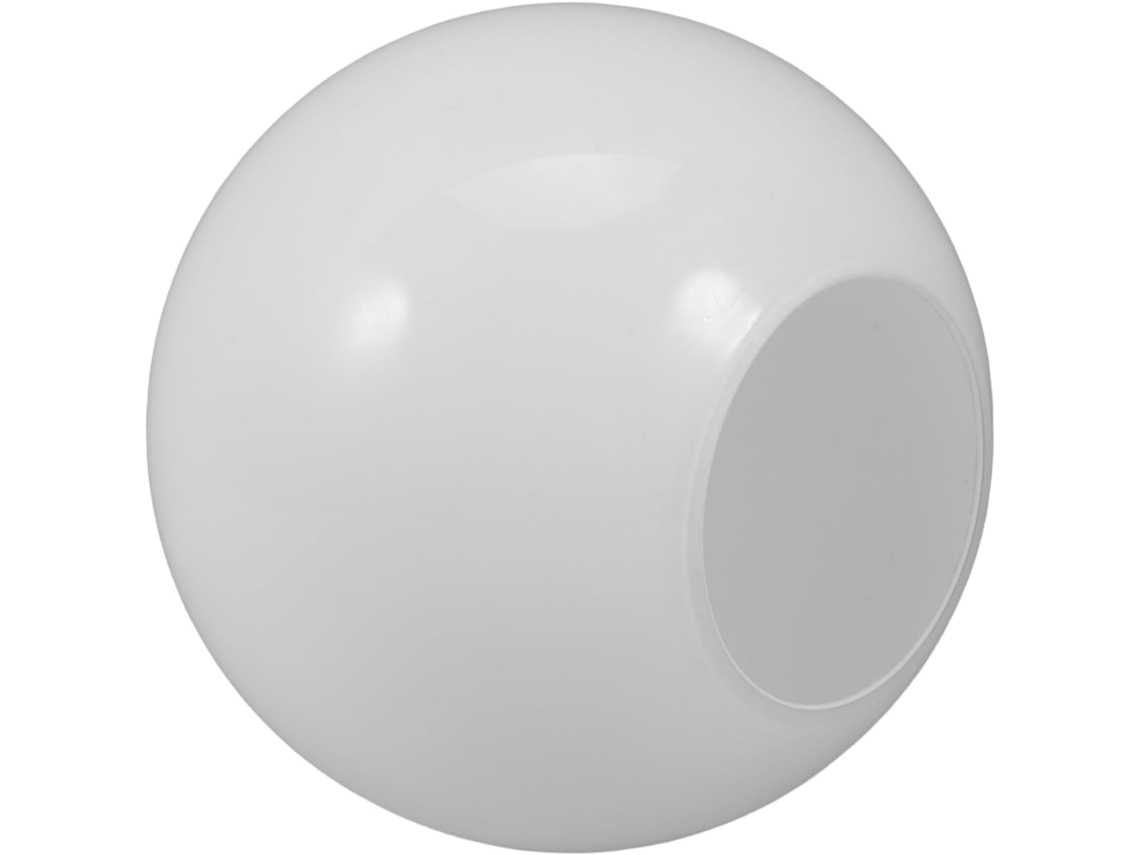Pantalla Esférica De Cristal Blanco, Elegante Y Fácil De Instalar, Para Lámpara De Pie Colgante Decorativa.