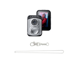 Minicámara Ccd Retro (plateada, 16 Gb) Con Pantalla, Portátil Para Interiores Y Exteriores, Ultracompacta.