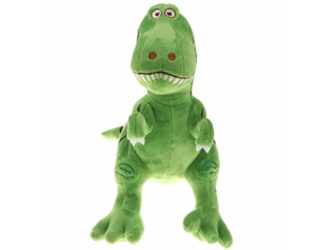 Peluche de dinosaurio Tyrannosaurus Rex, verde, 30 cm de altura, 45 cm de longitud, aproximadamente 200 g