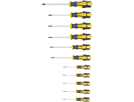 Juego De Destornilladores Perfil En T (Para Torx) T6 BGS T40 11 Piezas