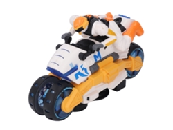 Ats-moto Acrobática Transformable Con Luz Y Música Moto Juguete Giratsoria 360 Grados A Batsería Para Niños