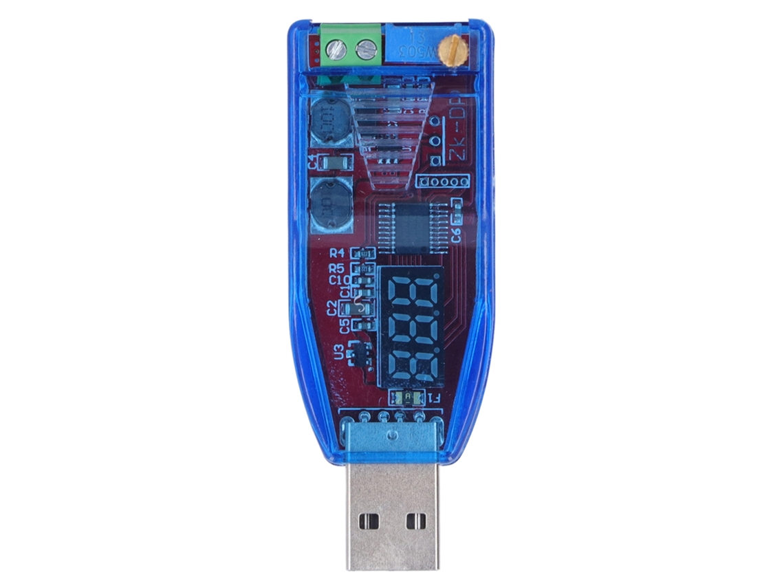 Módulo De Fuente De Alimentación Usb Ajustable, Convertidor De Voltaje Elevador/reductor De 5v A 3.3v, 9v, 12v, 24v.