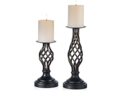 Portavelas Gótico, Decoración De Mesa Para Fiestas Y Bodas, 2 Piezas Xdl