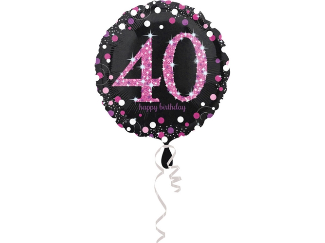 Globo AMSCAN Happy Birthday: 40