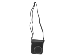 Estuche protector para cámara Mini 40, bolso de cuero sintético para cámara instantánea con correa de hombro ajustable para fotografía, color negro Saisiyiky
