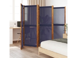 Separador de ambientes con 6 paneles | Separador de ambientes | Separador de ambientes 420x180 cm Azul oscuro