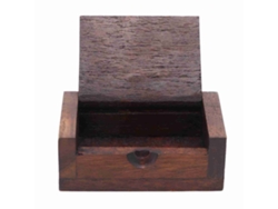 Mini Estuche Portátil Para Palillos De Dientes, Bonita Caja De Almacenamiento Para El Hogar Y El Hotel, De Madera.