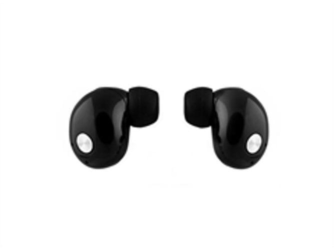 Auriculares Bluetooth True Wireless COOLBOX Cooljet (In Ear - Micrófono - Negro)