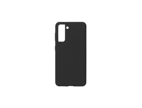 Funda para Samsung Galaxy S21+ ESTUFF Microfibra Negro