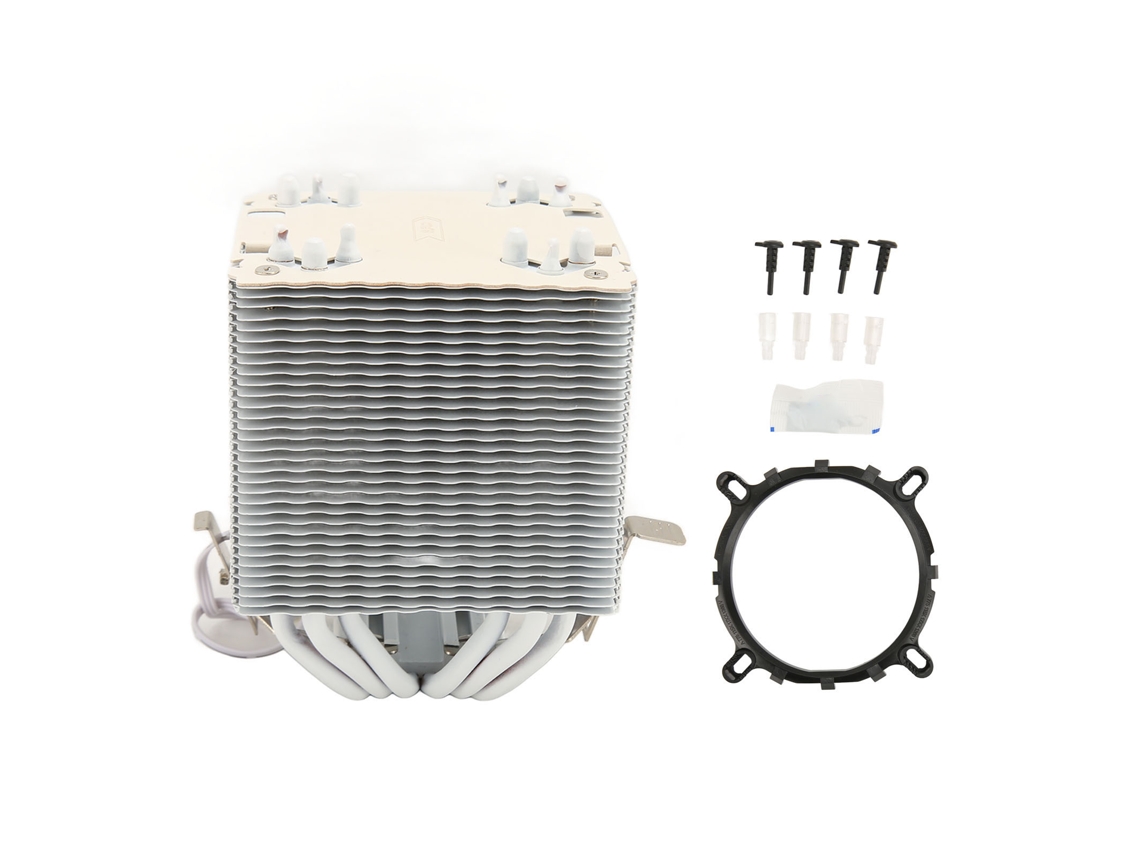 Disipador De Aire Para Cpu De 3,5 Pulgadas Con 6 Tubos De Calor Y Conector De 3 Pines Para Intel 775 1150 1151 1155 1156 1200 1700 1356 1366 Amd Fm1 Am2 Am3 Am4