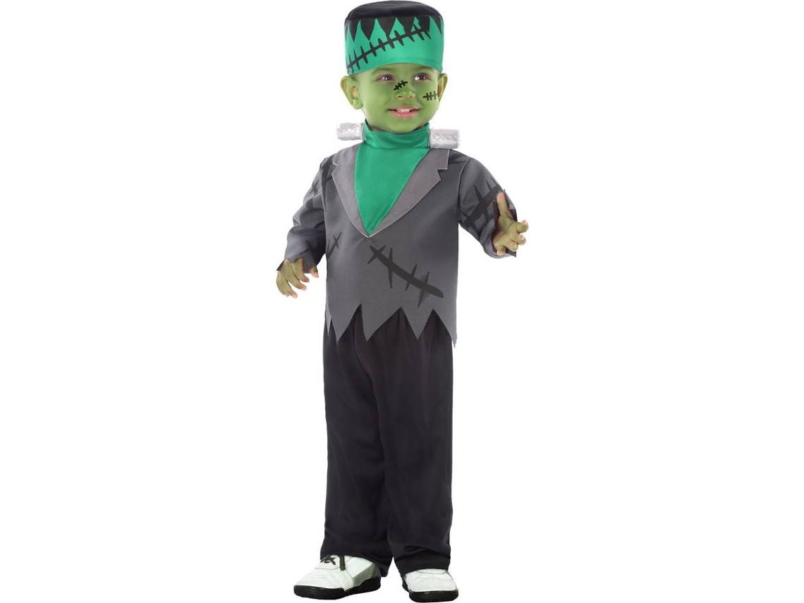 Disfraz de Bebé DISFRAZZES Monstruo Franky (Talla: 0 a 6 meses)