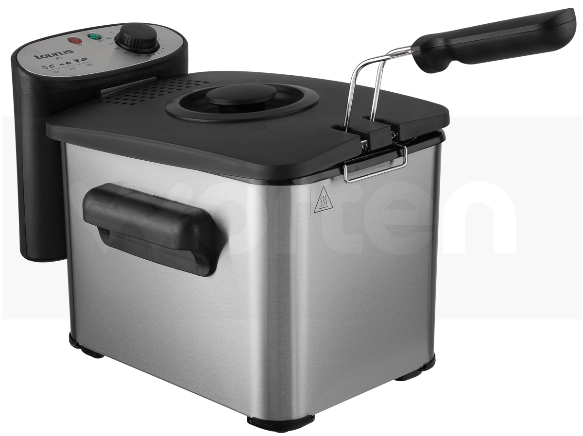 Freidora de Aceite TAURUS F3 DF200 (3 kg - Inox)