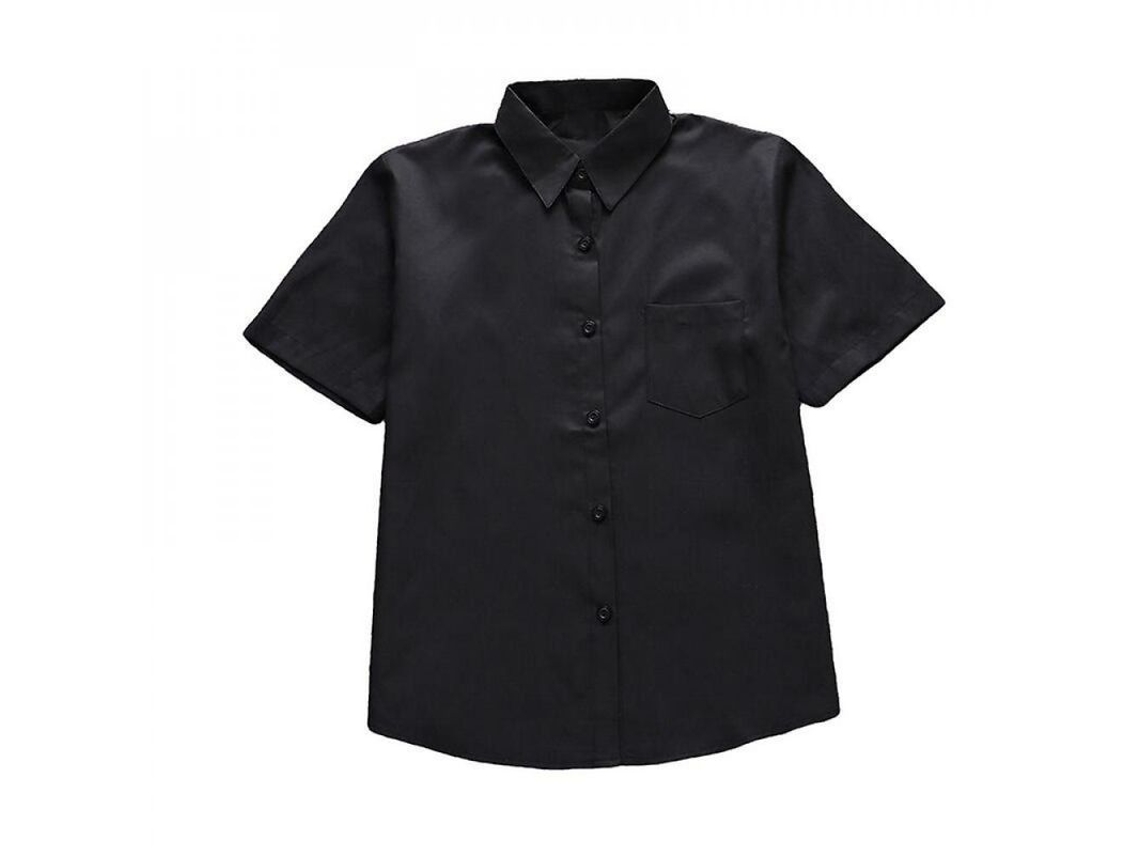 2026-6328-falda Plisada De Uniforme Escolar Japonés De Cintura Alta A-line Para Mujer Talla Completa Rso Xxl Negro