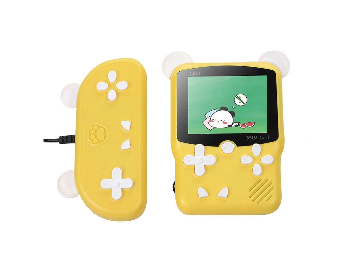 Consola De Juegos Portátil M6 Retro Mini, Con 999 Juegos Clásicos Fc Y Batería Recargable De 1020 Mah.