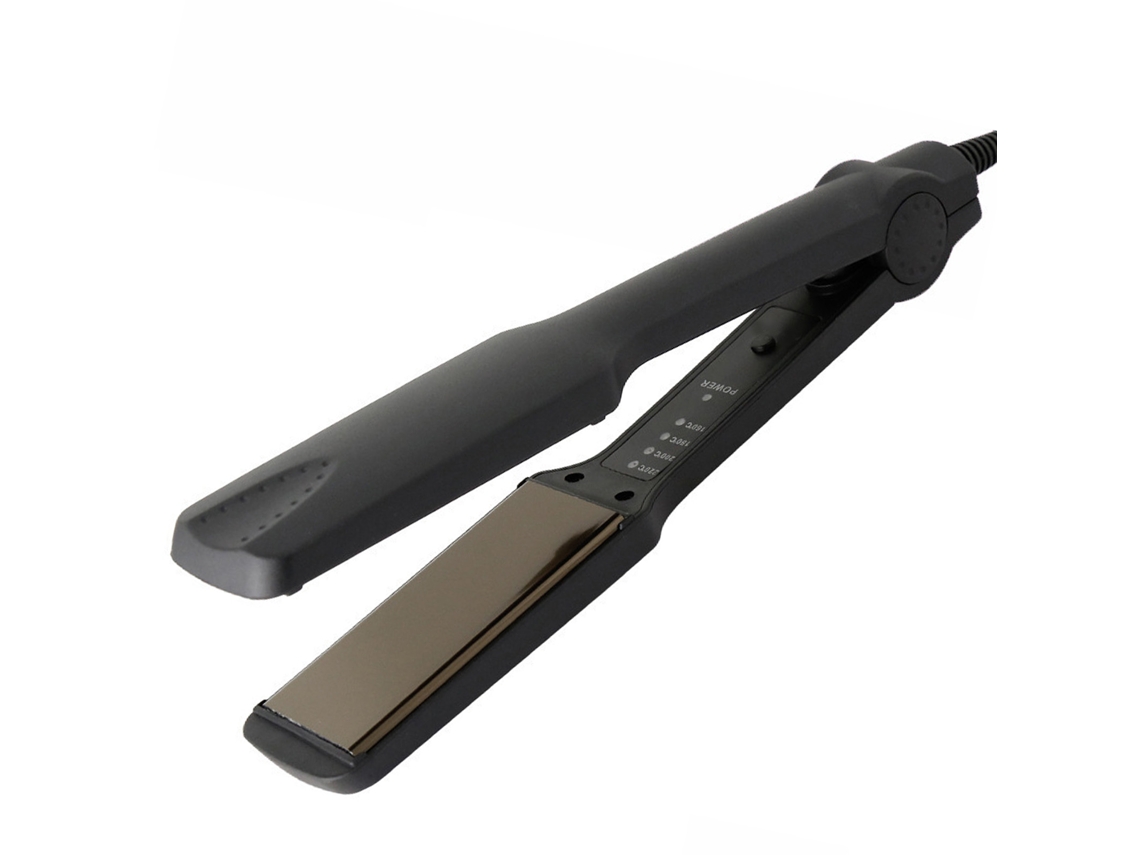 Prancha de cabelo portátil antiestática para alisar e cachear, tecnologia elétrica feminina