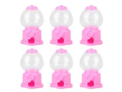 6 Mini Cajas Dispensadoras De Dulces Para Niños, Máquina De Almacenamiento De Dulces Para Niños
