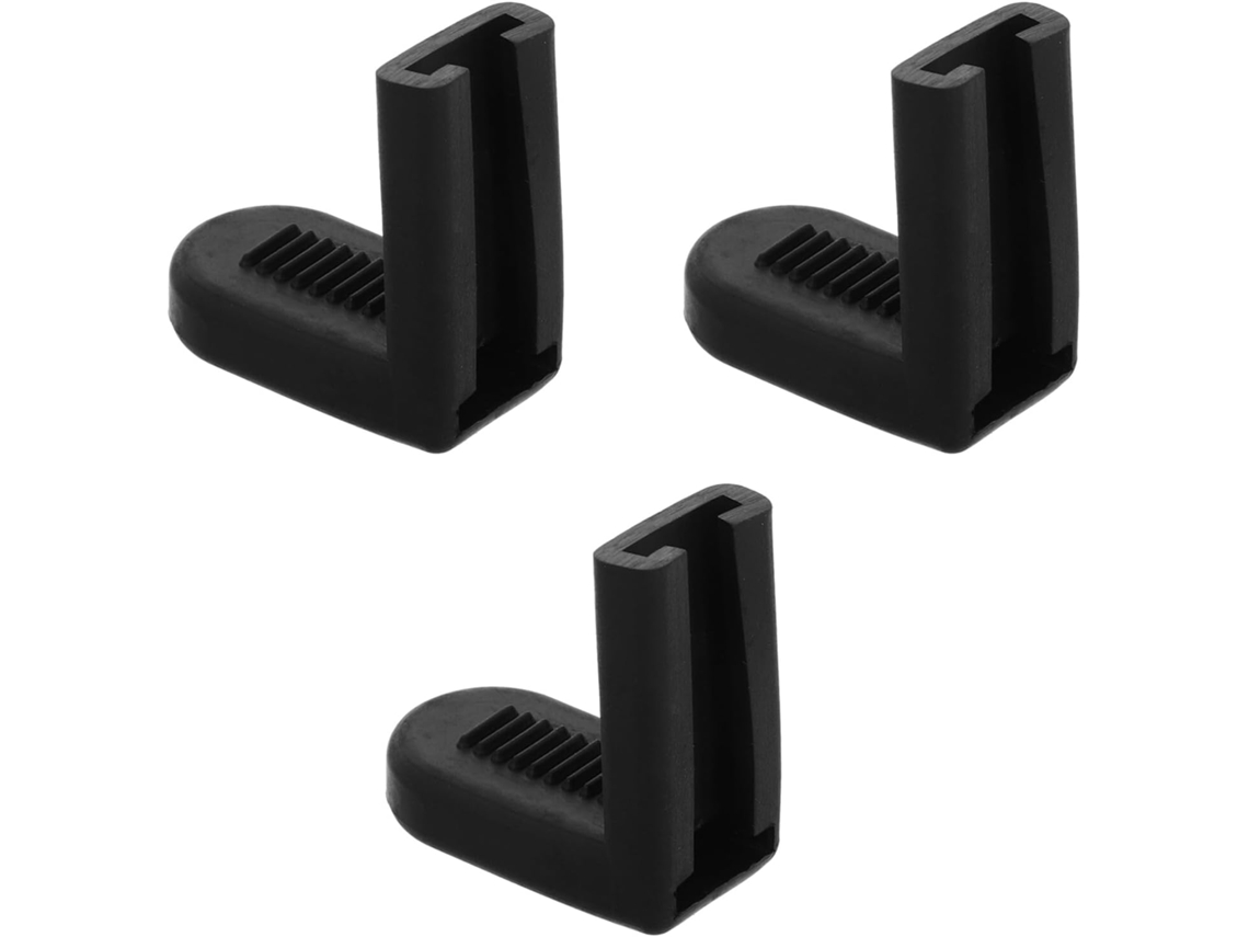 Gancho De Goma Antideslizante De 3 Piezas Para Batería, Juego De Soportes Ajustables Para Batería, Grande