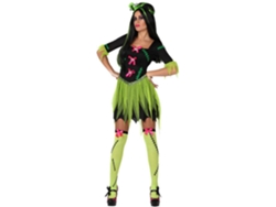 Disfraz de Mujer DISFRAZZES Monstruo Frankenstein (Talla: S)