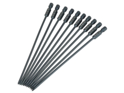 Juego de 10 puntas de destornillador Phillips PH1 S2 de acero de 1/4 de pulgada hexagonal de 150 mm