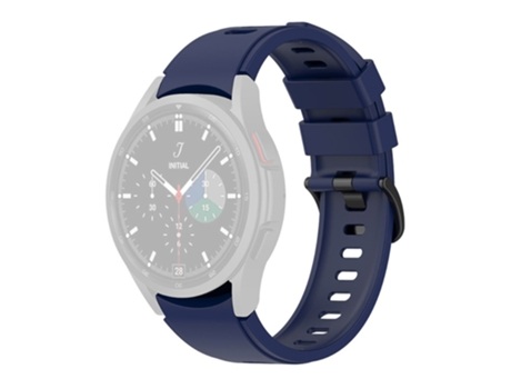 Correa de Silicona para Samsung Galaxy Watch 5 40mm/44mm/Watch 5 Pro 45mm/Watch4 40mm/44mm/Watch4 Classic 42mm/46mm/Watch3 41mm - azul oscuro