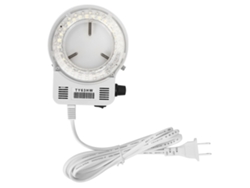 Anillo De Luz Led Regulable Para Microscopio Estereoscópico Con Enchufe Estadounidense (100-240 V)