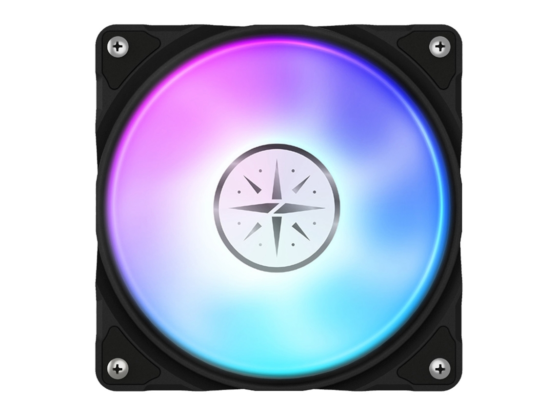 Zeaginal 120mm Ventilador De Enfriamiento Pc Argb Con Rodamiento Hidráulico 900-1800 Rpm Bajo Ruido