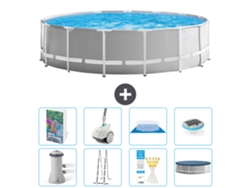 Intex Piscina Prism Frame Redonda - 457x122 Cm - 9-peças S552