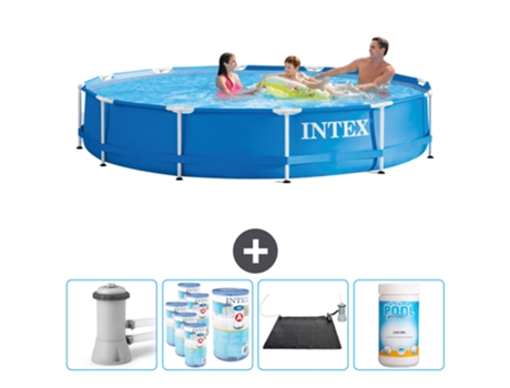 Piscina Tubular INTEX 28212GN-CB92 (6503 L - 366x76cm)