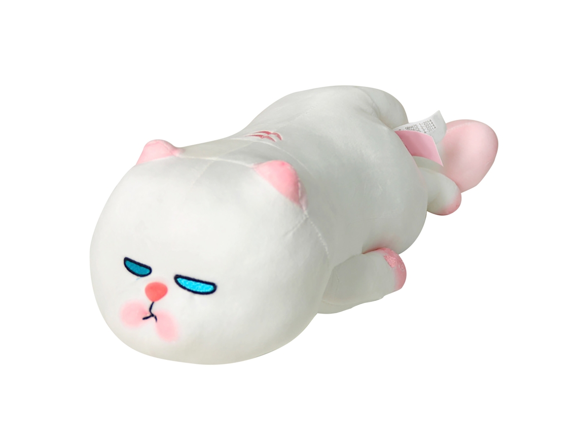 Lindo y suave peluche animado de gato de 45 cm
