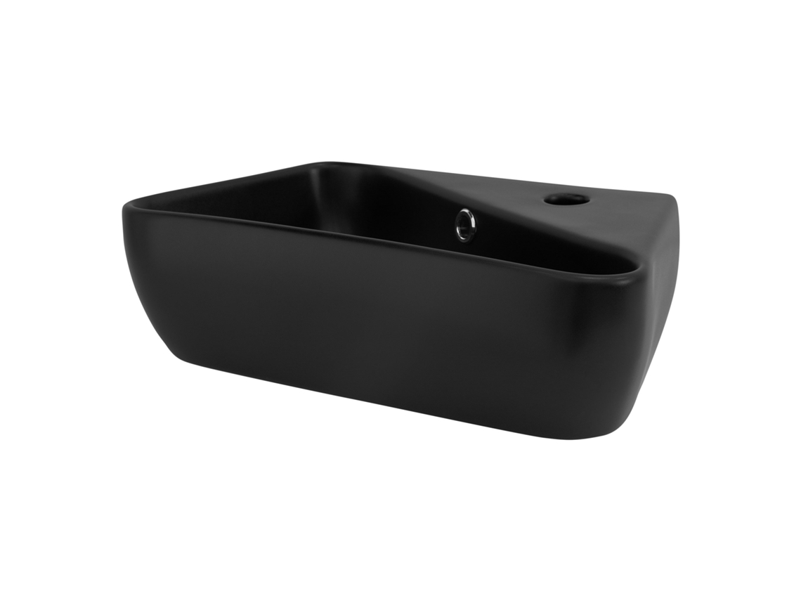 Lavabo ML-DESIGN (45 x 27 x 13 - Cerámica - Negro)