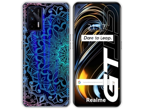 Carcasa Realme GT 5G TUMUNDOSMARTPHONE Dibujos Transparente Multicolor