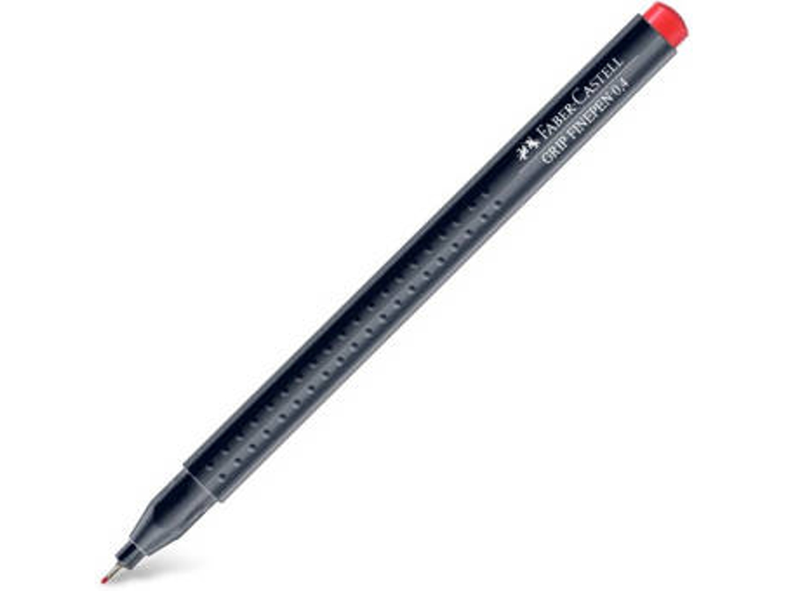 Marcador FABER-CASTELL Fino (Rojo Claro - 0.4 mm)