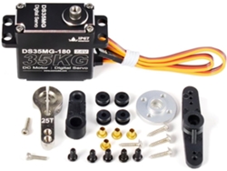 Servo Rc Impermeable De 25 Kg, Engranajes Metálicos Digitales De Alto Torque Para Coches Rc Y Robots.