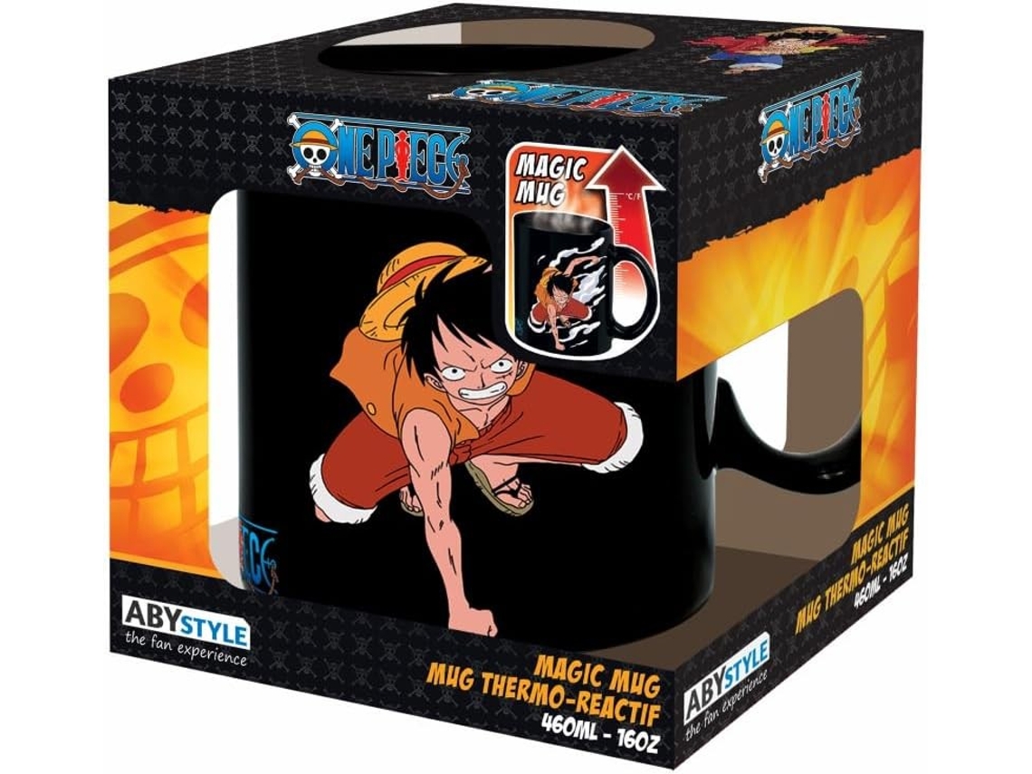 Caneca Térmica Luffy & Ace One Piece 460 Ml ABYSTYLE