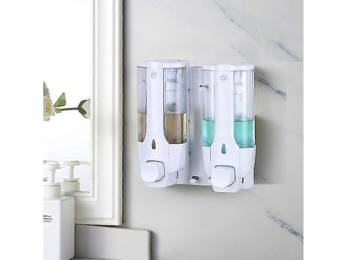 2 dispensadores de inyecciones de pared recargables Rosewell (blanco)