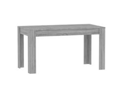 Mesa de comedor Sonoma MAISON EXCLUSIVE de madera gris (140 x 74,5 x 76 cm)