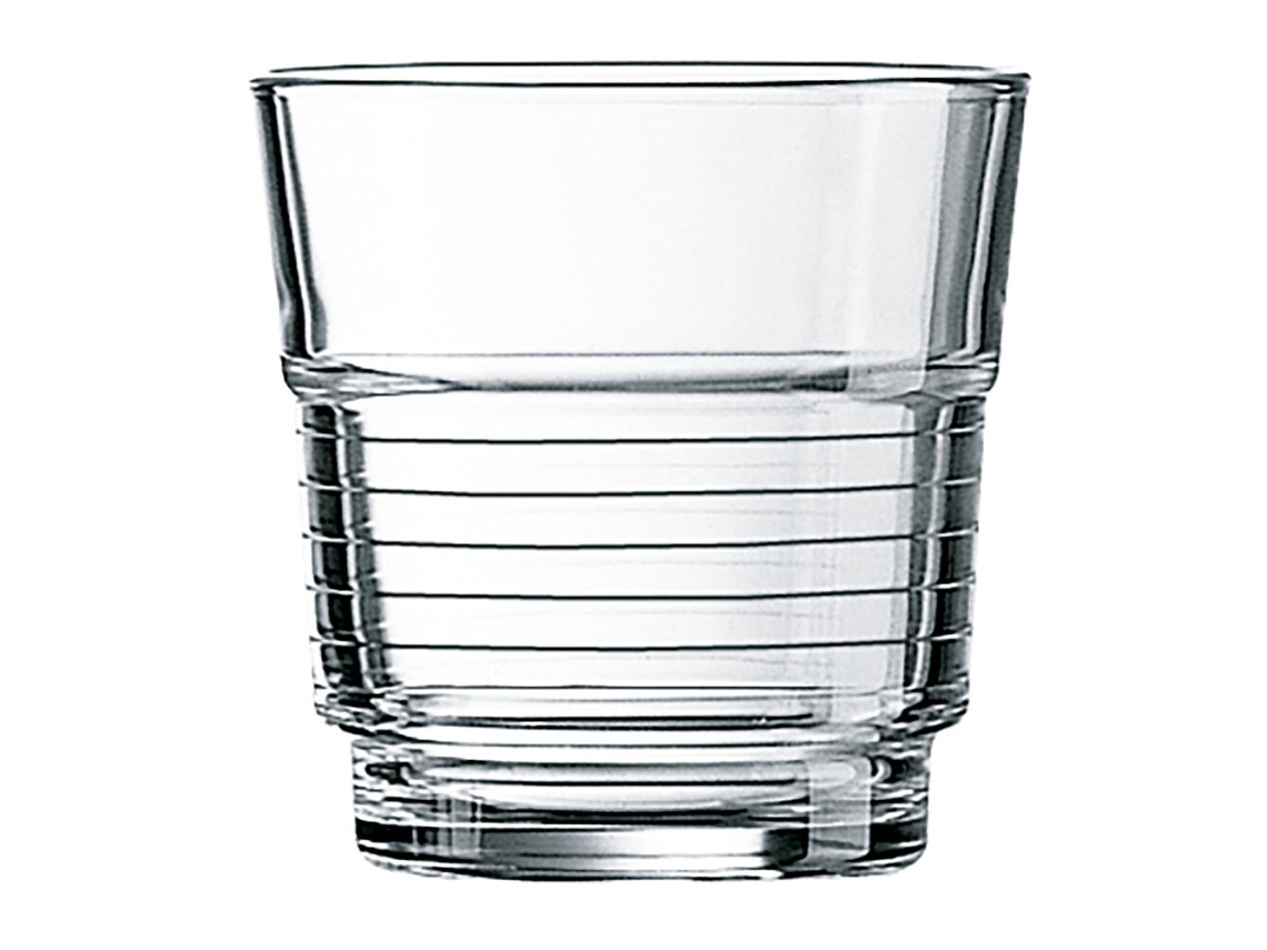 Vasos ARCOROC Spirale (25 cl - Transparente - Vidrio)