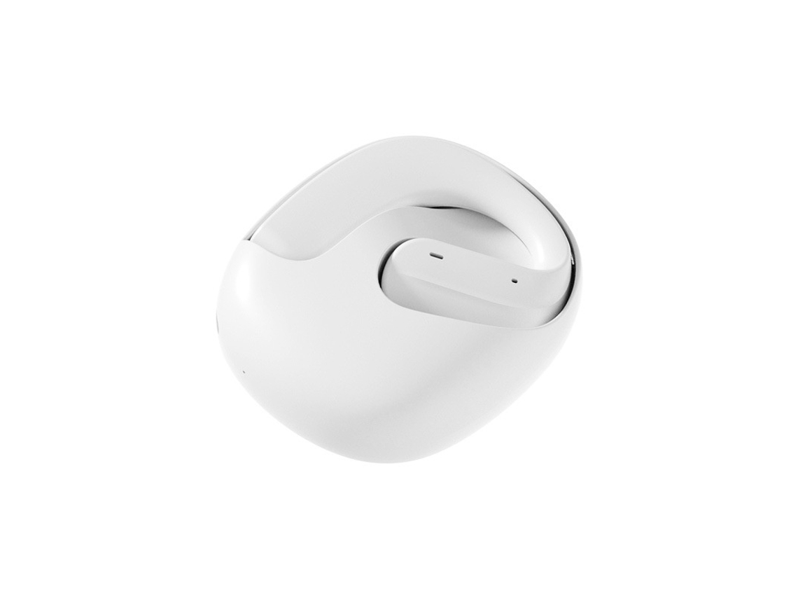Auriculares Bluetooth 5.4 de oído abierto con clip, tecnología de conducción ósea, resistentes al agua y al sudor, ideales para deportes. Ajuste seguro para bisbisous.