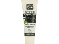 Pasta de Dientes NATURABIO COSMETICS Menta Bio y Carbón (75 ml)