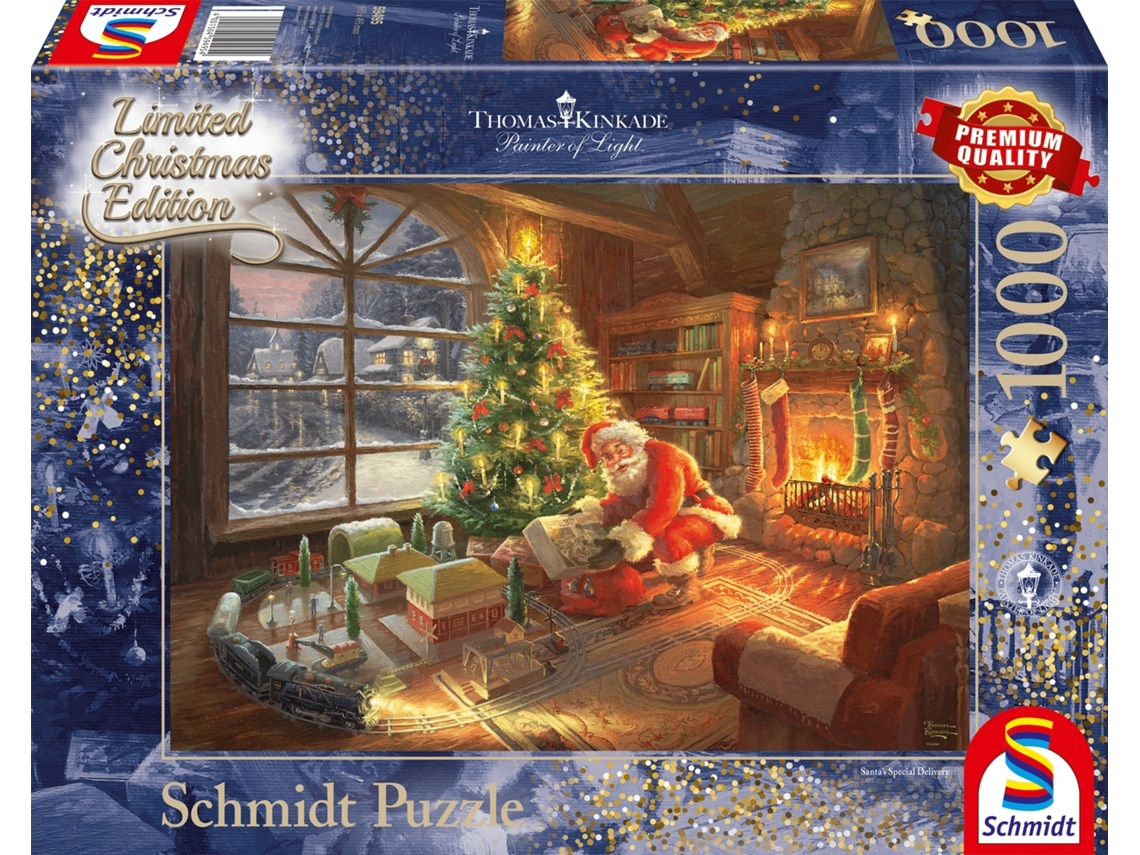 ¡Ha llegado el Papá Noel de Schmidt! Edición limitada, rompecabezas de 1000 piezas, número 12