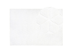 Alfombra BELIANI Thatta de Poliéster Blanco 160x230