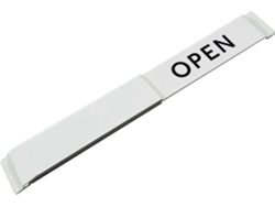 Letrero De Abierto Para Puerta De Negocio - Estilo Moderno, Indicador Decorativo, Horario