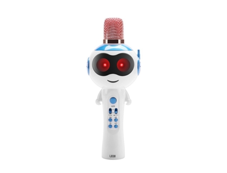 Micrófono TOPK Karaoke Infantil L838 Azul