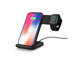 Cargador Sem Fio Qi Para Samsung Yizhood Seda Negro